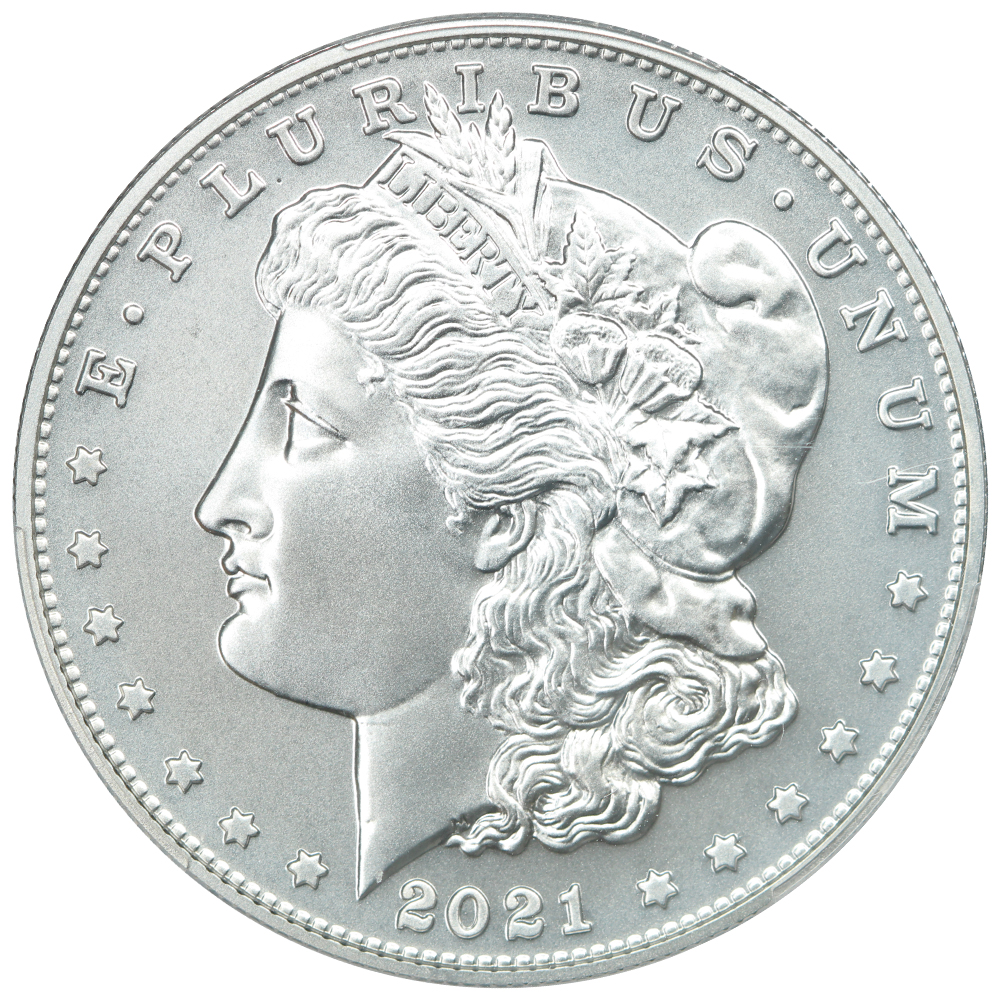 image for: 2021-S Morgan, 100th Anniversary $1  PCGS MS70