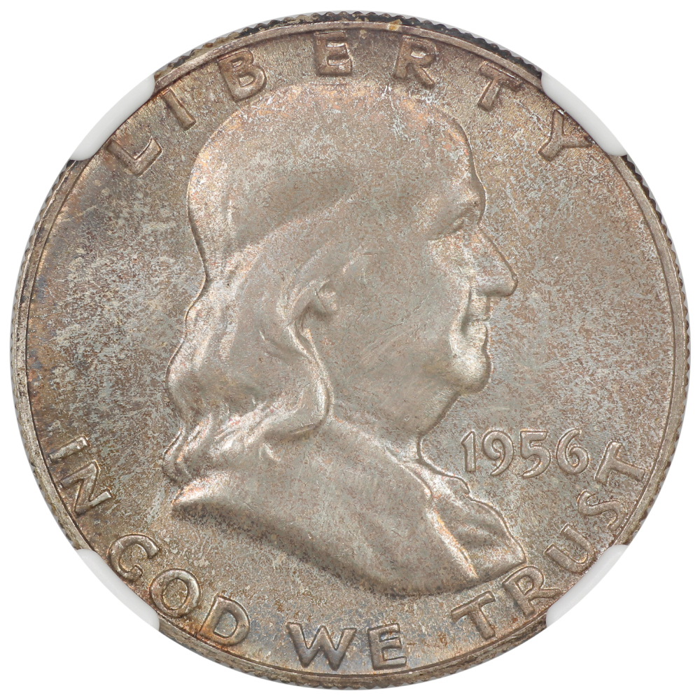 image for: 1956 50c NGC MS67 FBL