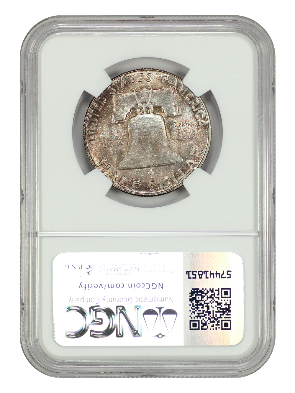 image for: 1956 50c NGC MS67 FBL