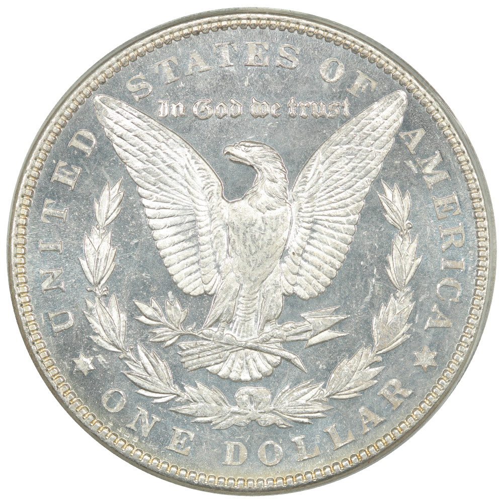 image for: 1886 $1  PCGS MS63 DMPL