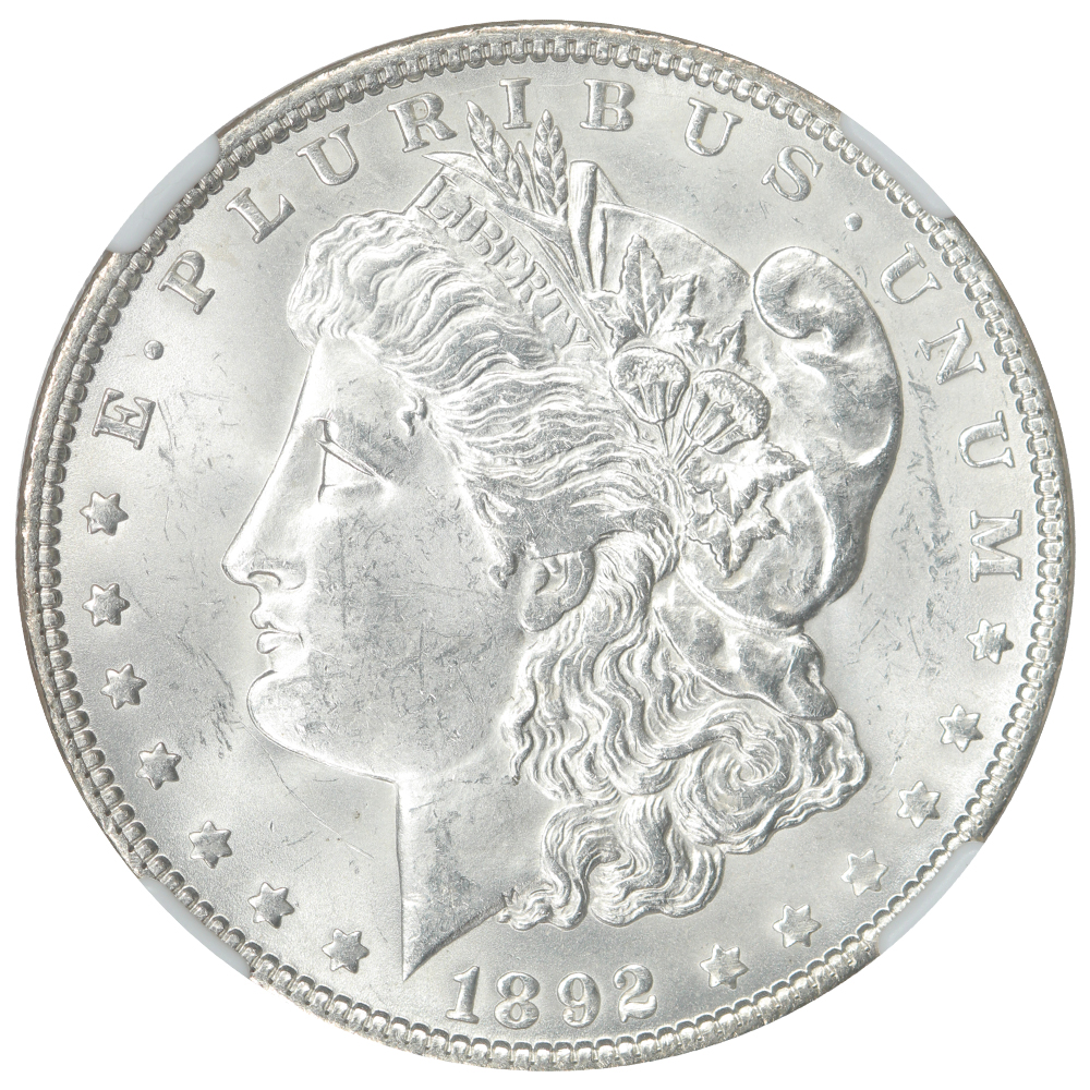 image for: 1892 $1  NGC MS62