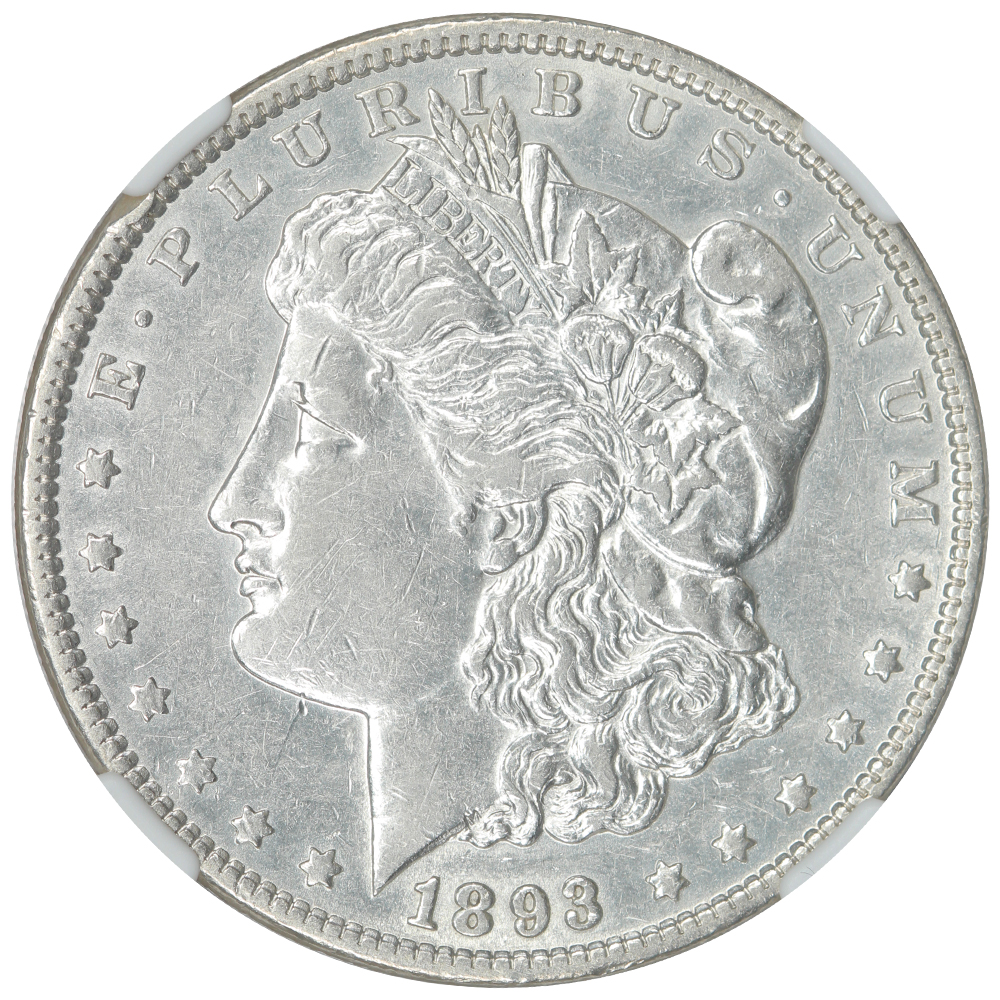 image for: 1893 $1 NGC XF45