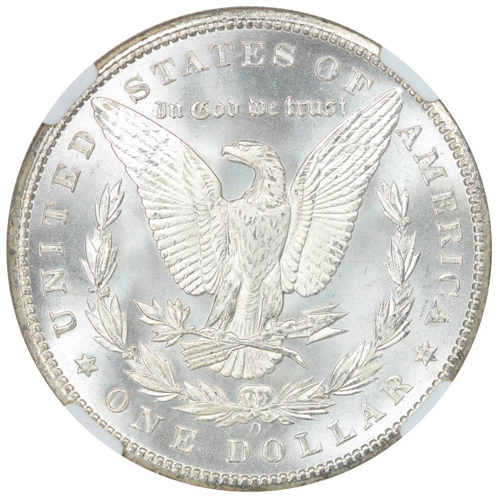 image for: 1898-O $1  NGC MS66