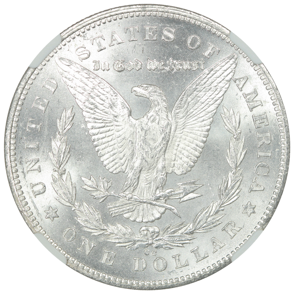 image for: 1878-CC $1  NGC MS61