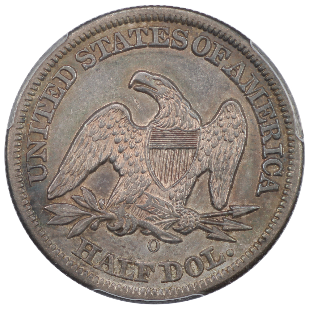 image for: 1850-O 50c PCGS AU50