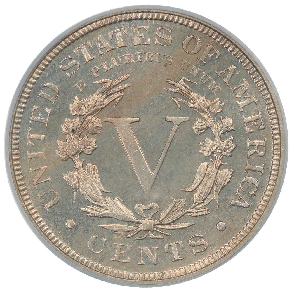 image for: 1889 5c PCGS PR65