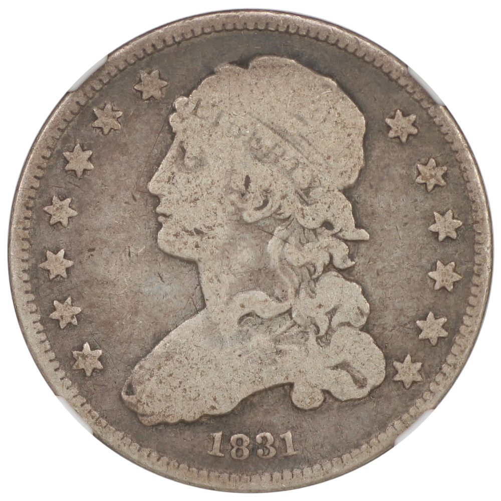 image for: 1831 Small Letters 25c NGC VG8