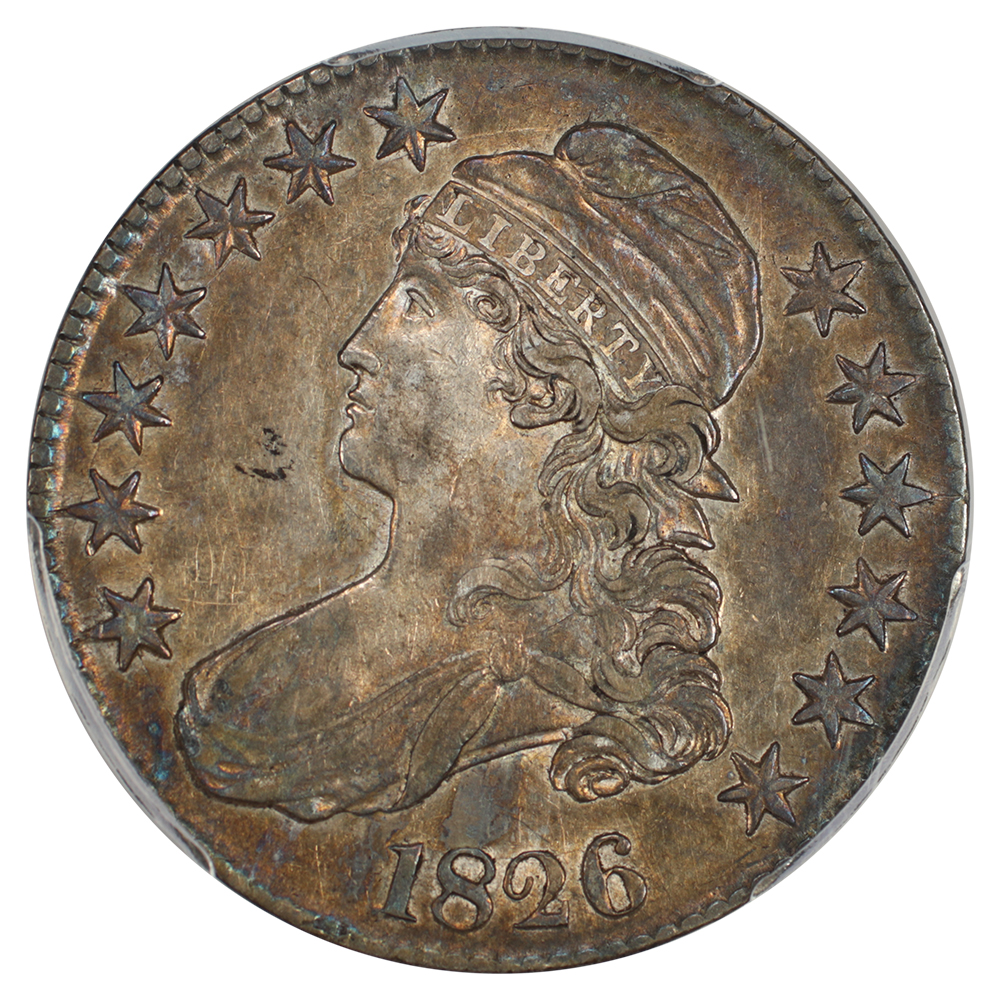 image for: 1826 50c PCGS XF45