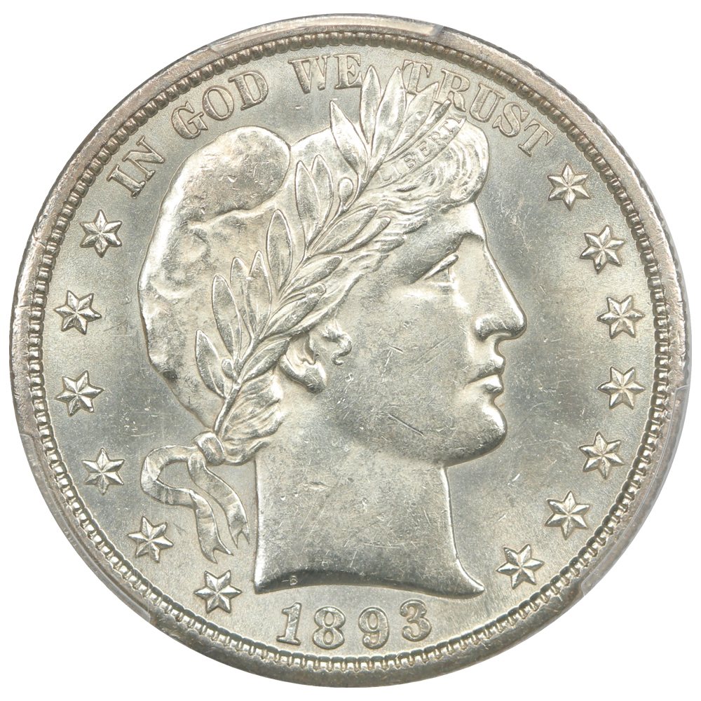 image for: 1893-S 50c PCGS MS62
