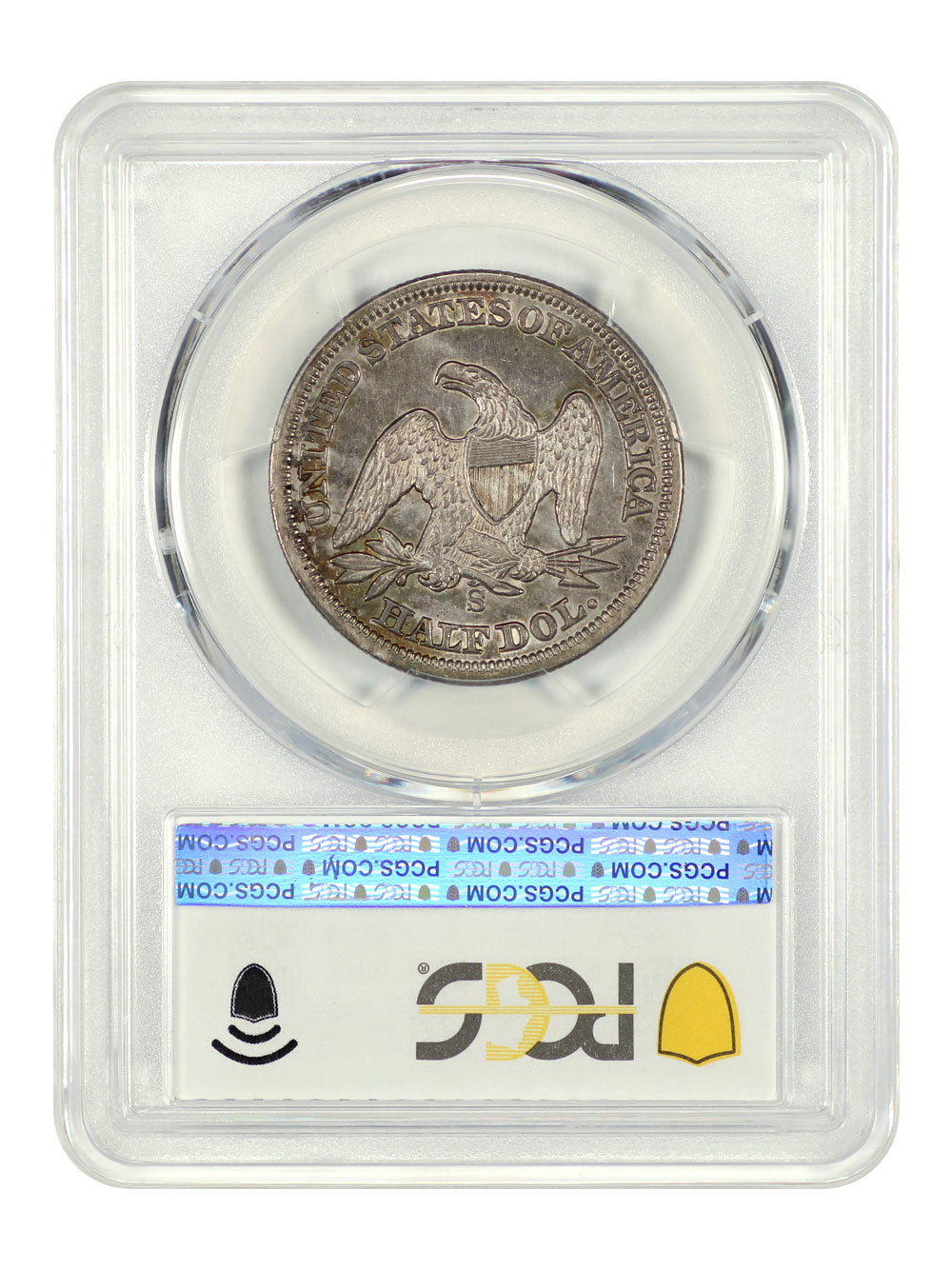 image for: 1856-S 50c PCGS AU50