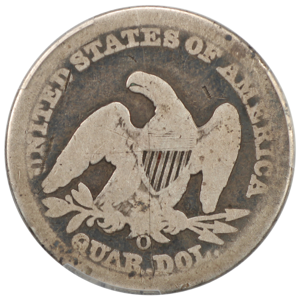 image for: 1849-O 25c PCGS AG3