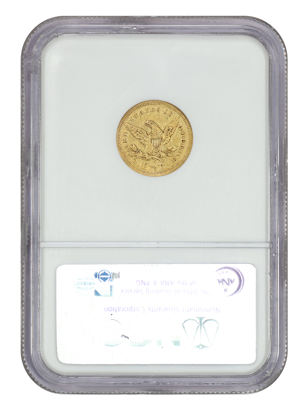image for: 1845 $2 1/2 NGC XF45