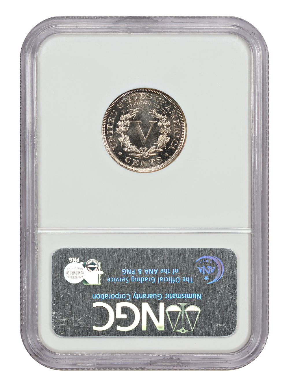 image for: 1902 5c NGC PR66