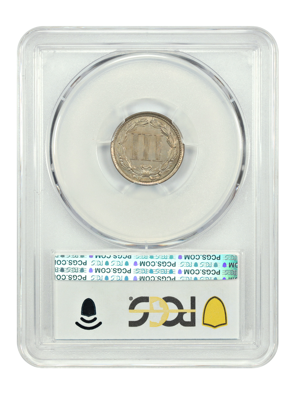 image for: 1866 3cN PCGS MS64