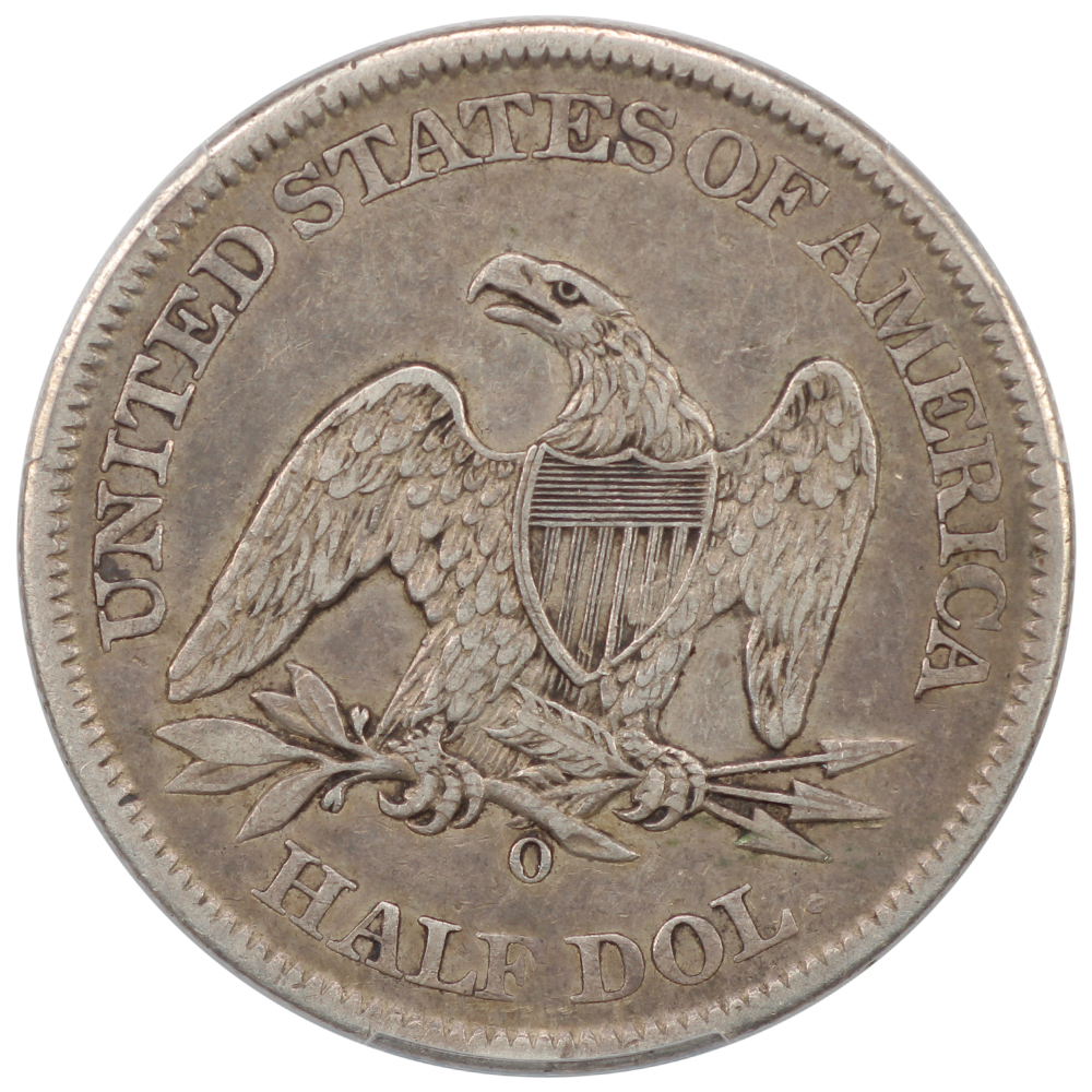 image for: 1861-O 50c PCGS VF35