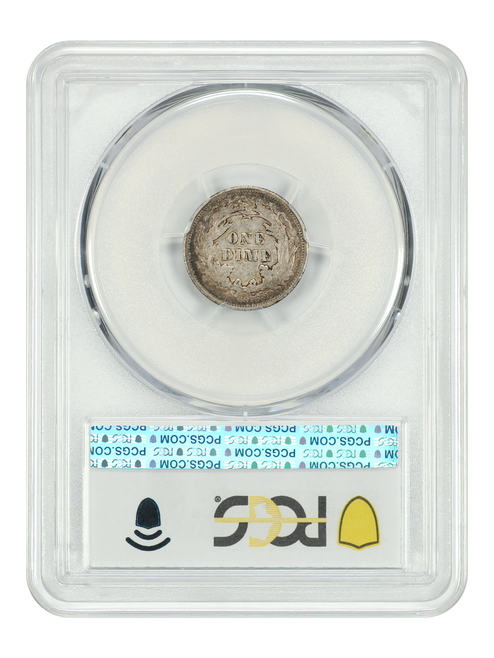 image for: 1878-CC 10c PCGS XF40