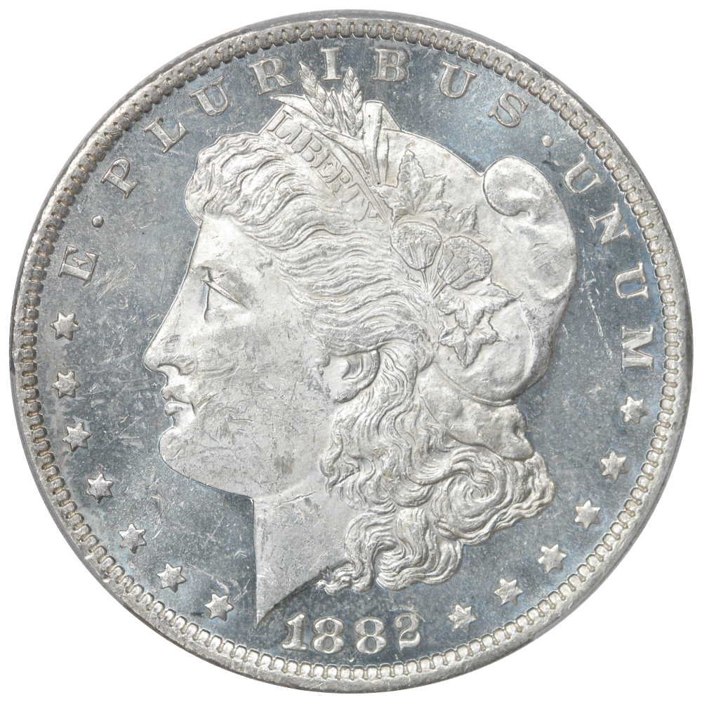 image for: 1882-O $1  PCGS MS62 DMPL