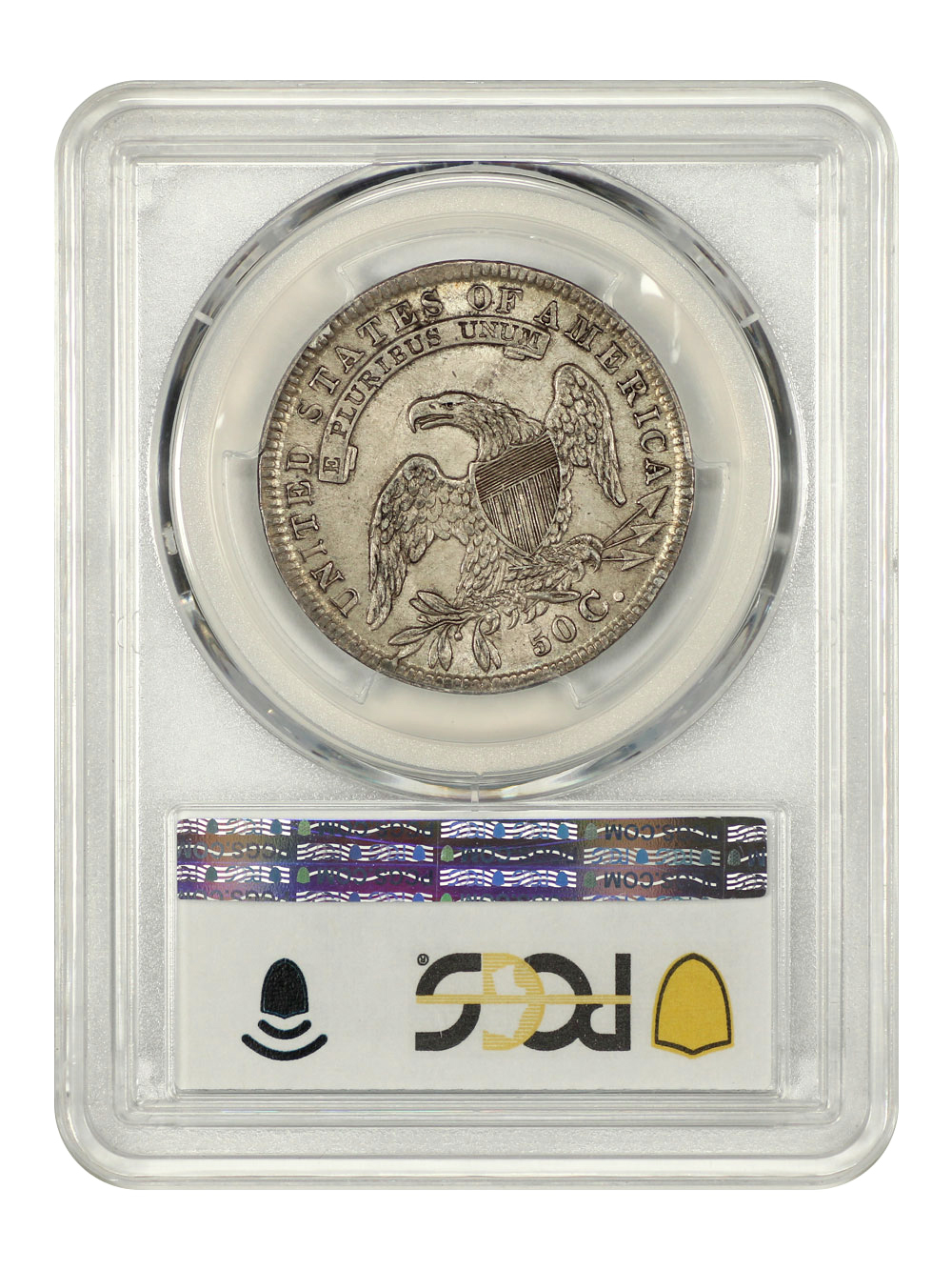 image for: 1834 Large Date, Small Letters 50c PCGS AU55