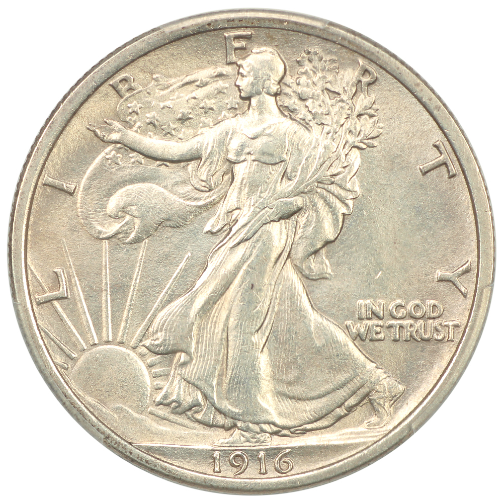 image for: 1916 50c PCGS MS62