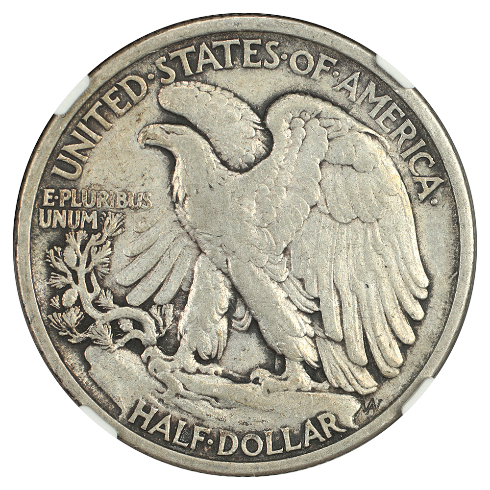 image for: 1916 50c NGC XF40