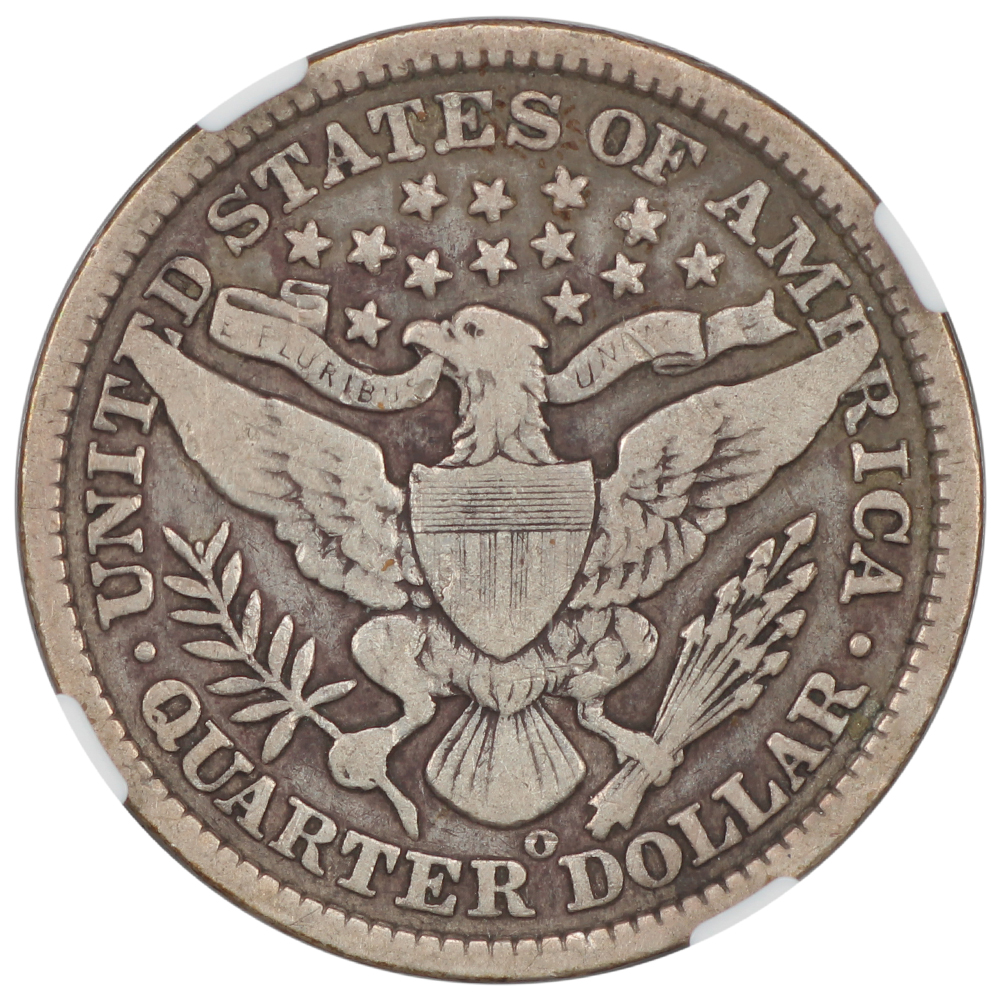 image for: 1896-O 25c NGC F12