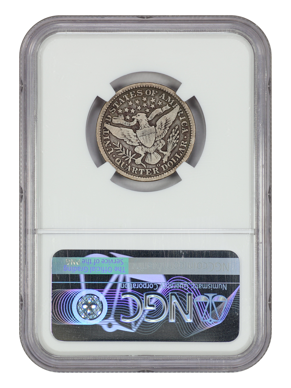 image for: 1896-O 25c NGC F12