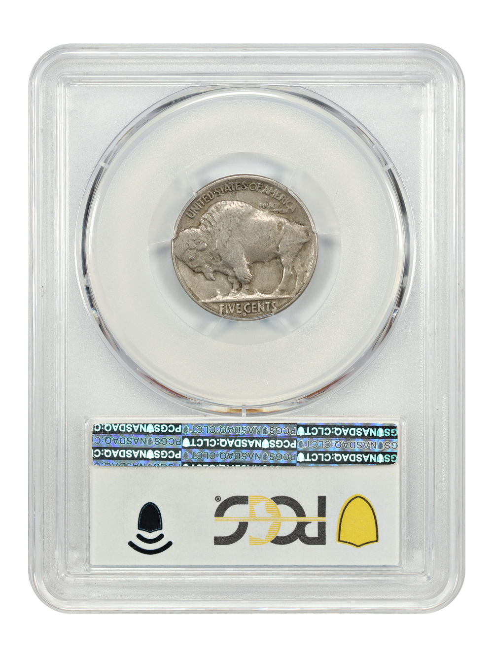 image for: 1913-S Buffalo, Type 2 5c PCGS VF30