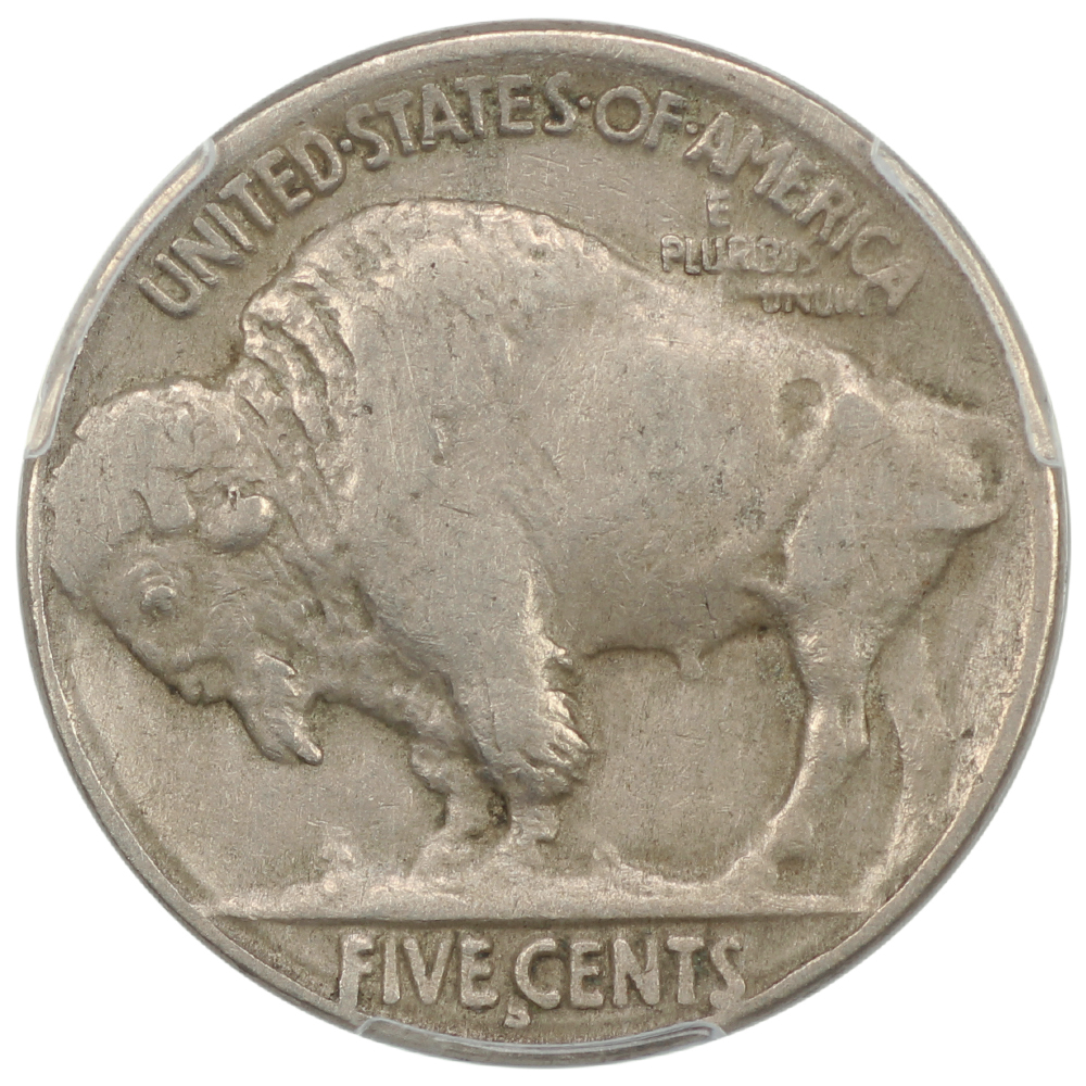 image for: 1913-S Buffalo, Type 2 5c PCGS VF30