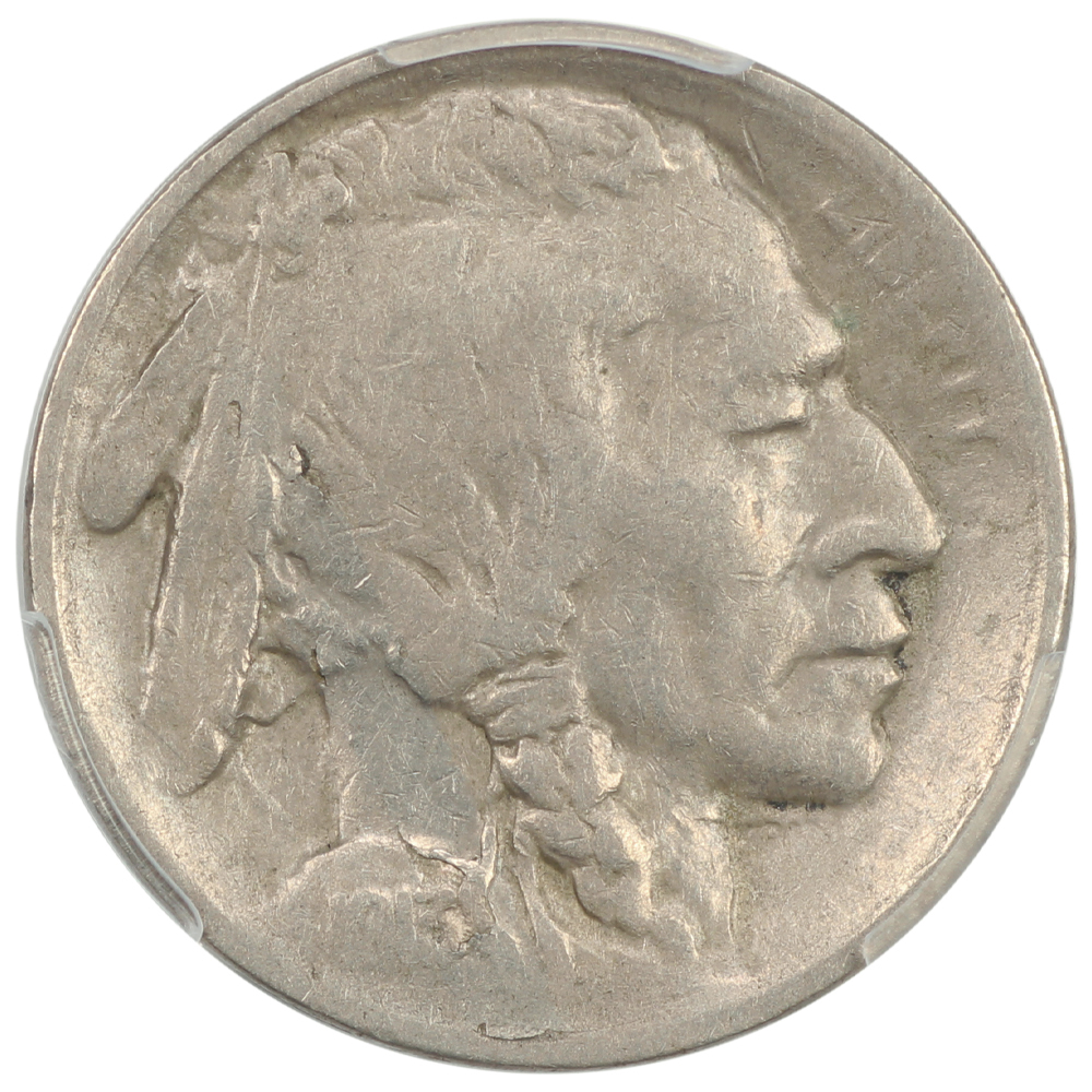 image for: 1913-S Buffalo, Type 2 5c PCGS VF30