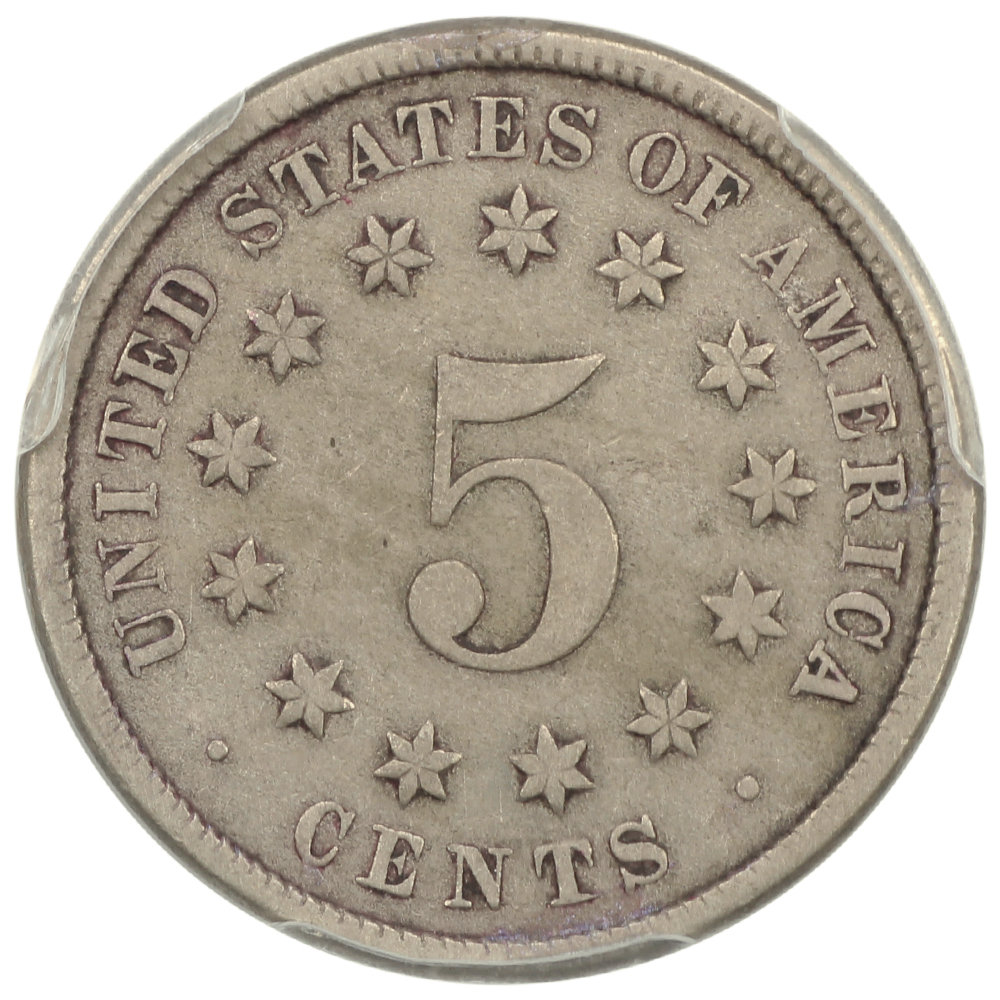 image for: 1881 5c PCGS VF25