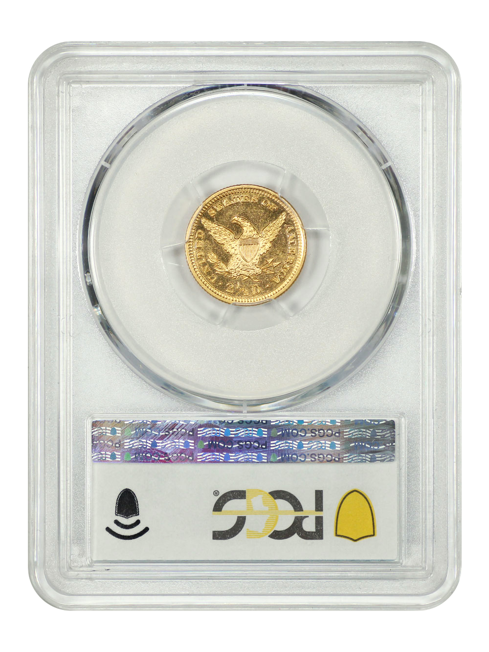 image for: 1902 $2 1/2 PCGS MS62