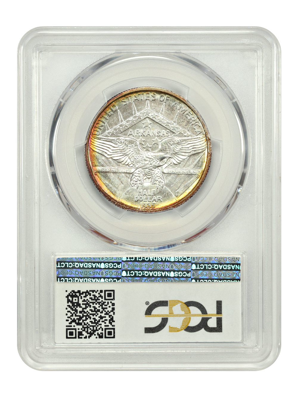 image for: 1935-S Arkansas 50c PCGS MS67
