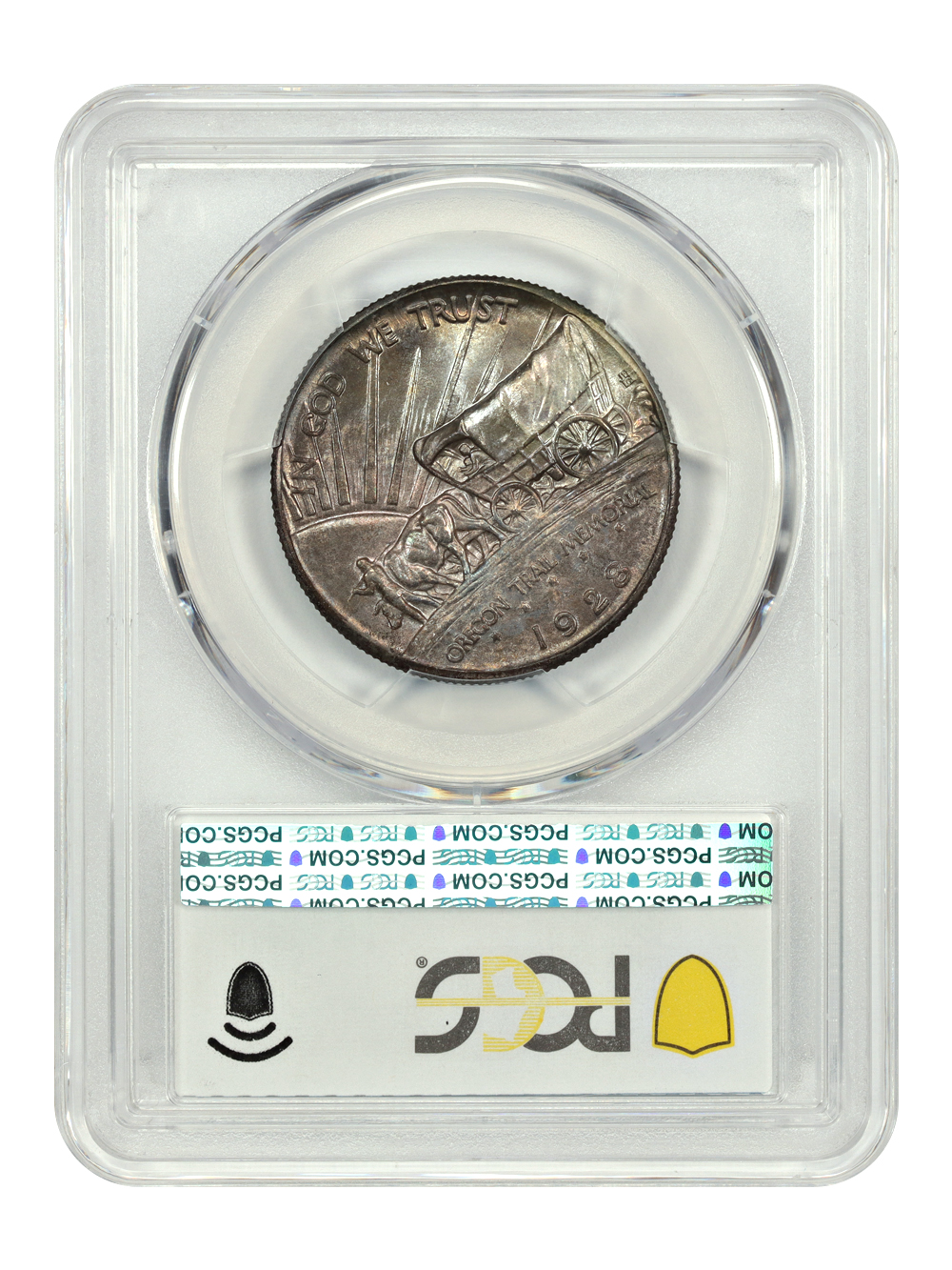 image for: 1928 Oregon Trail 50c PCGS MS67