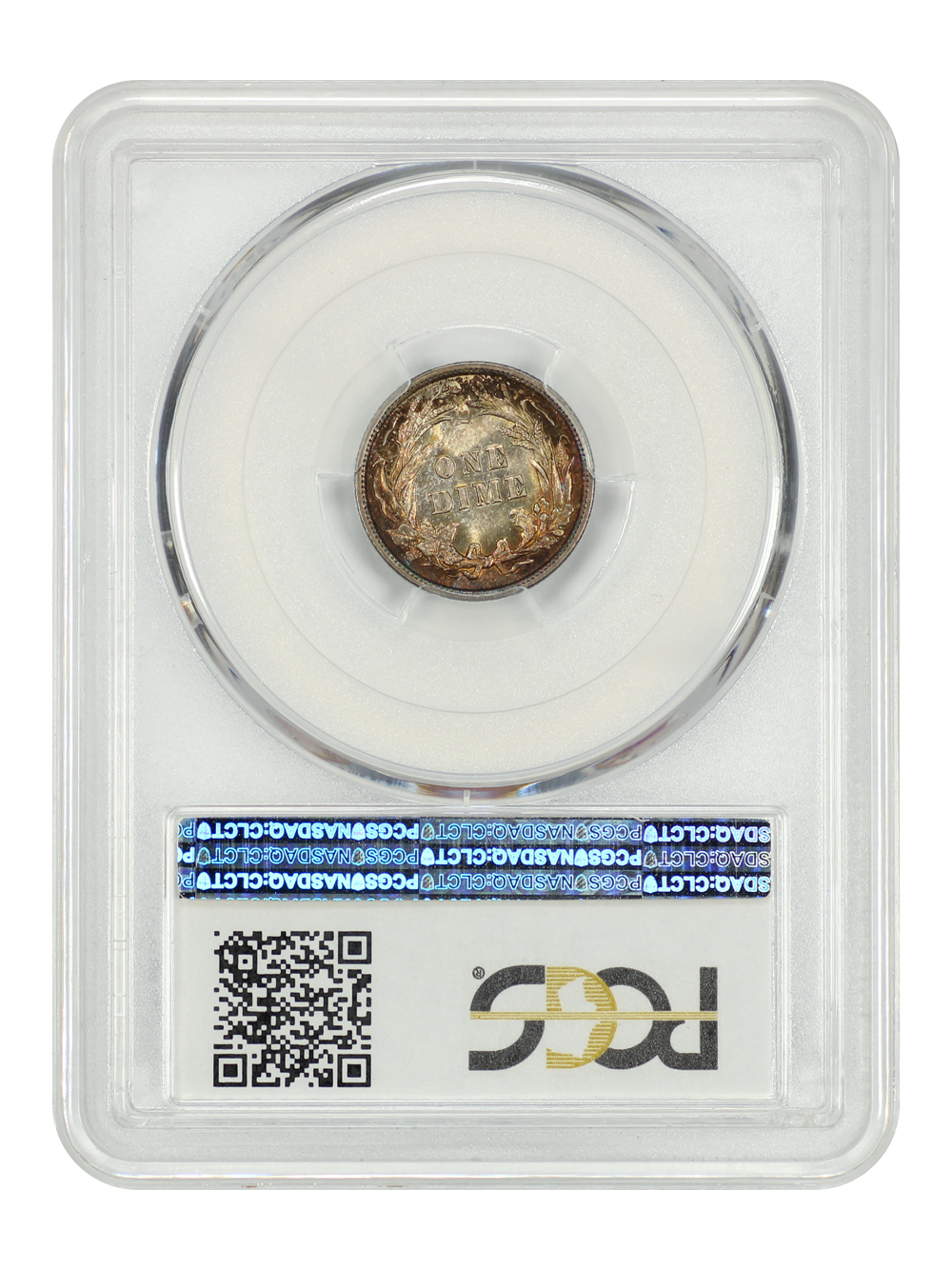 image for: 1916 Barber 10c PCGS MS65