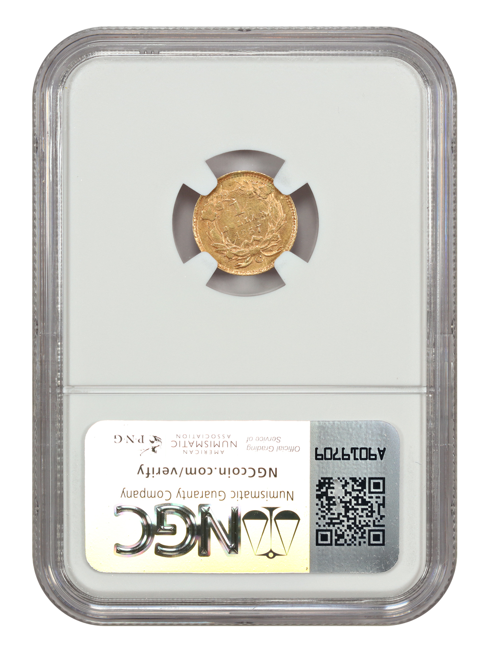 image for: 1857-C G$1 NGC AU55