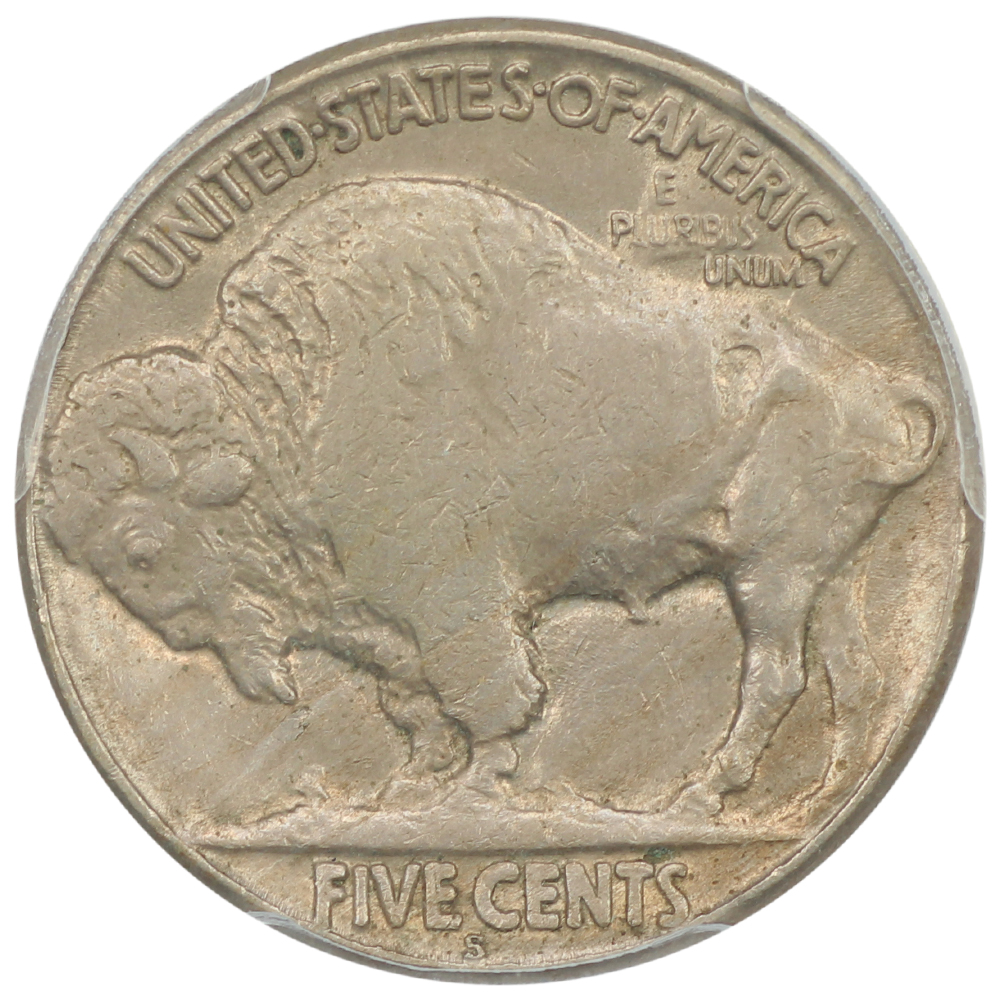 image for: 1918-S 5c PCGS AU58