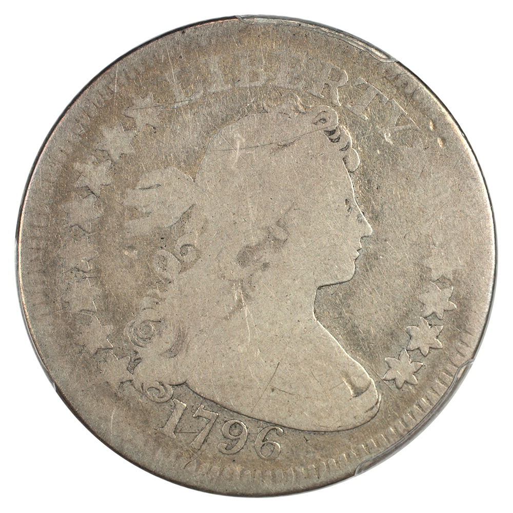 image for: 1796 25c PCGS AG3