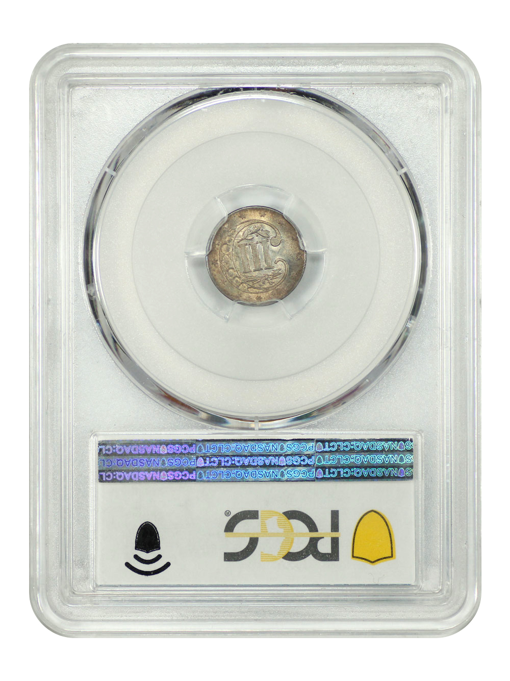 image for: 1855 3cS PCGS MS65