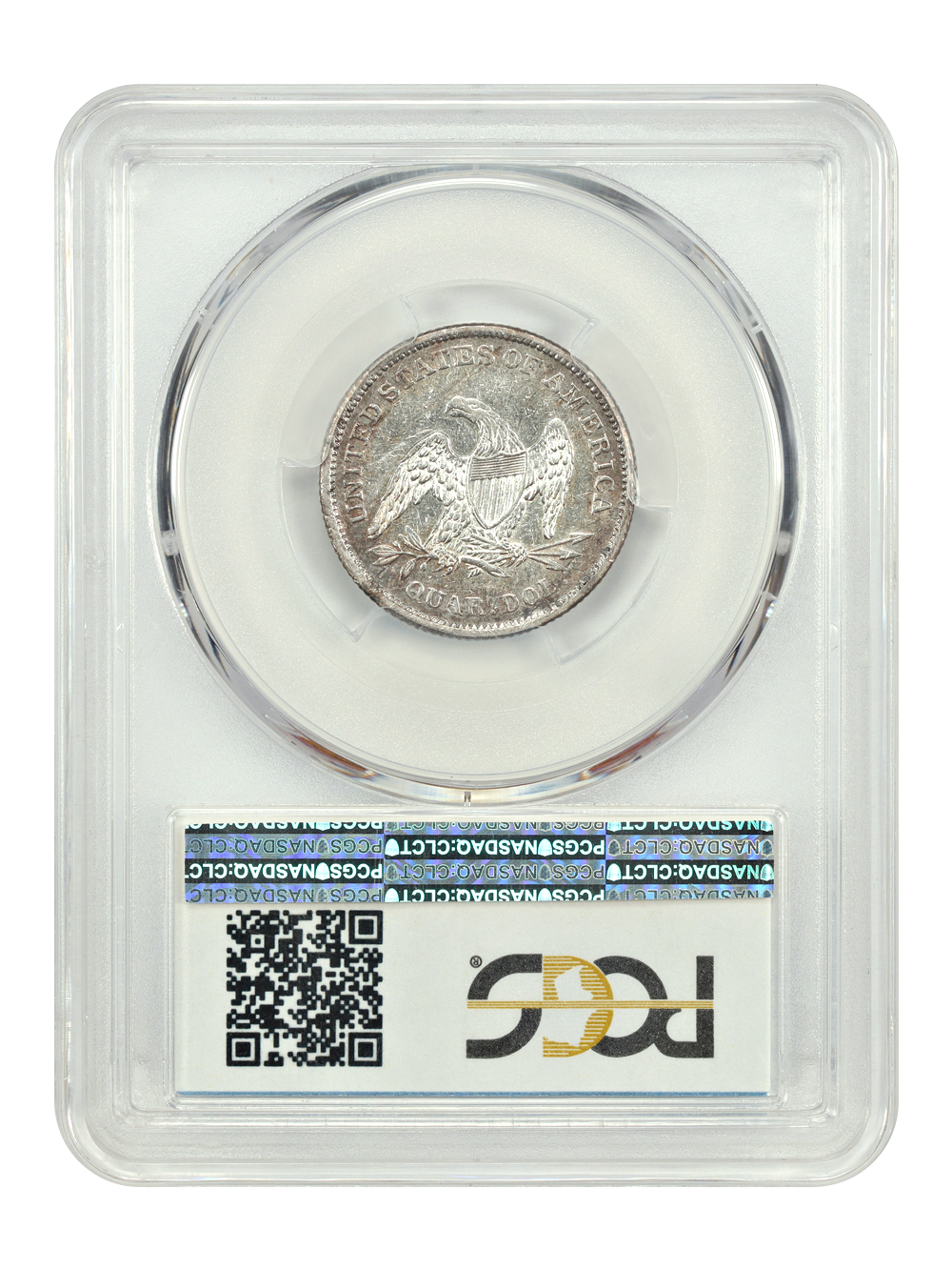 image for: 1839 No Drapery 25c PCGS XF45