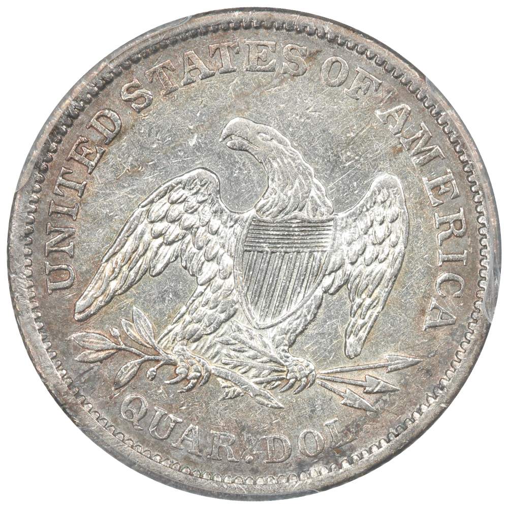 image for: 1839 No Drapery 25c PCGS XF45