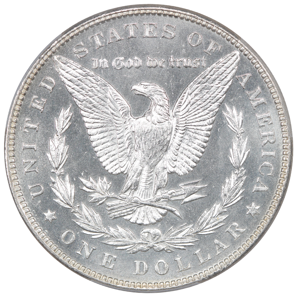 image for: 1887/6 Overdate, VAM-2 $1  PCGS MS63