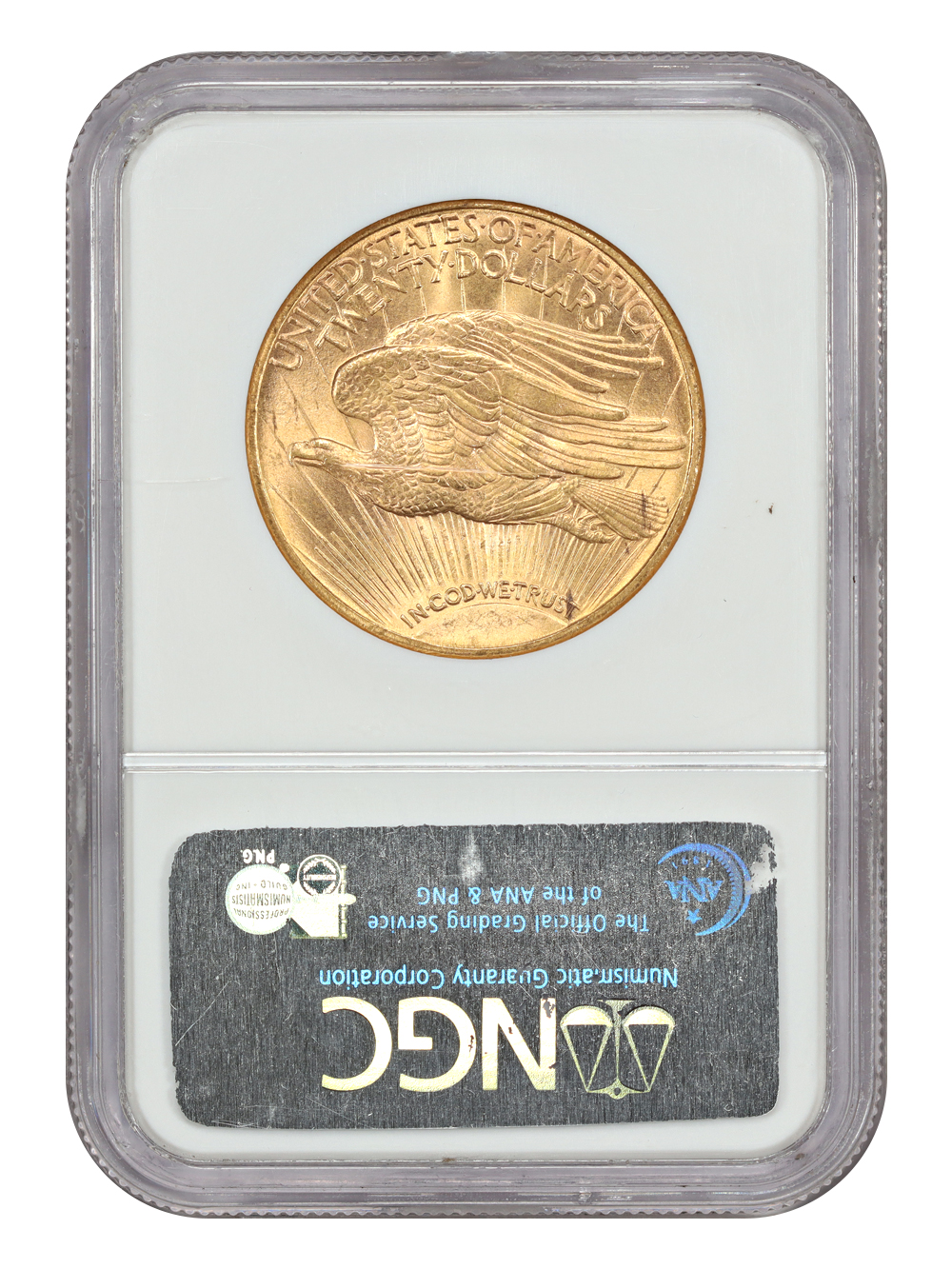 image for: 1914-S $20  NGC MS66