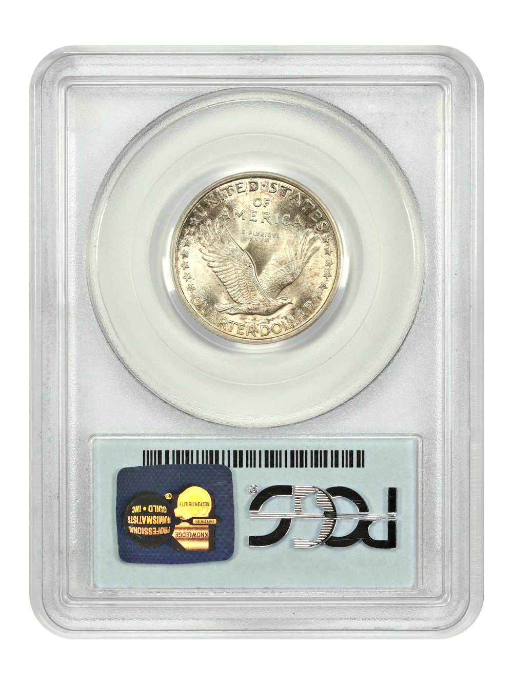 image for: 1917 Type 1 25c PCGS MS65 FH