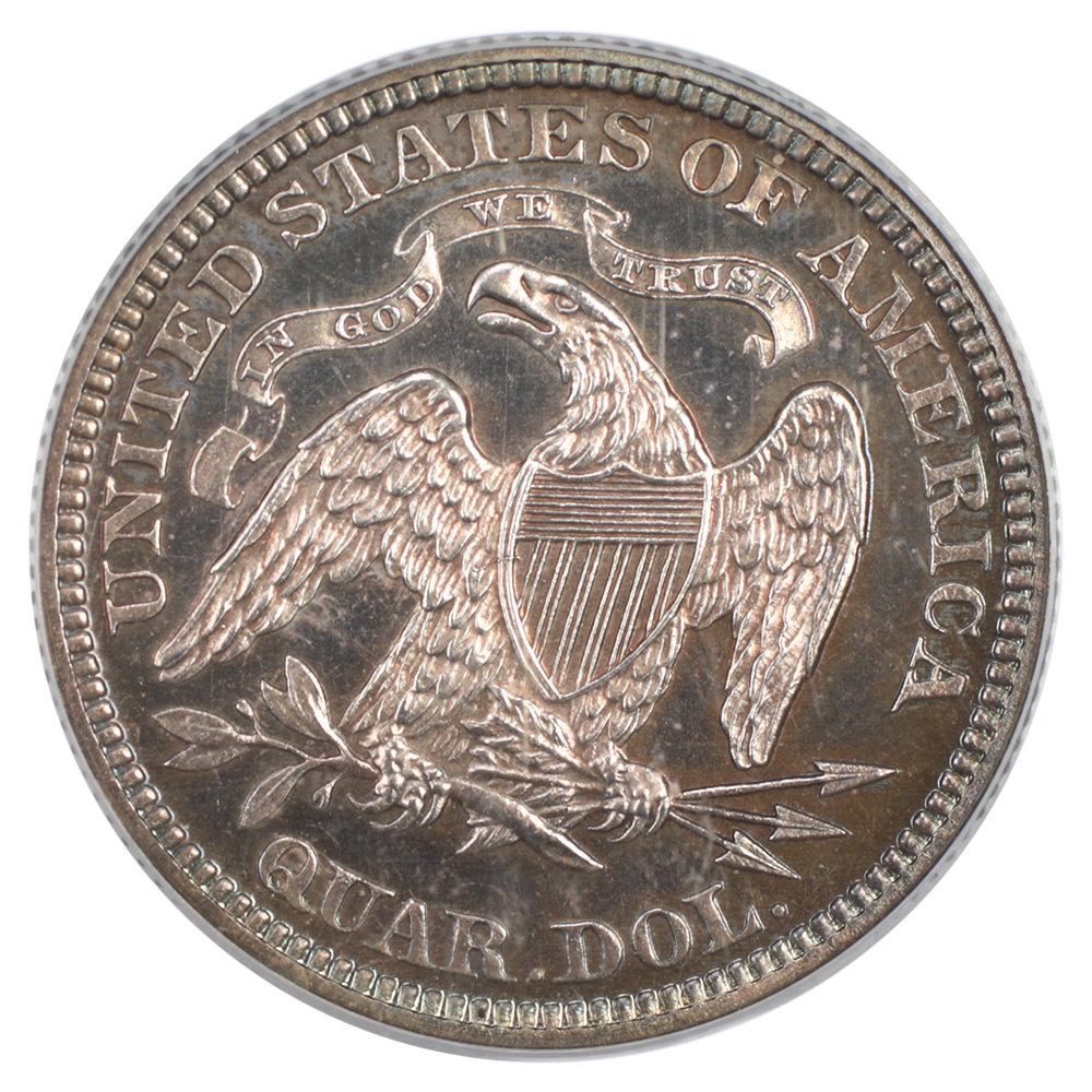 image for: 1880 25c PCGS PR61