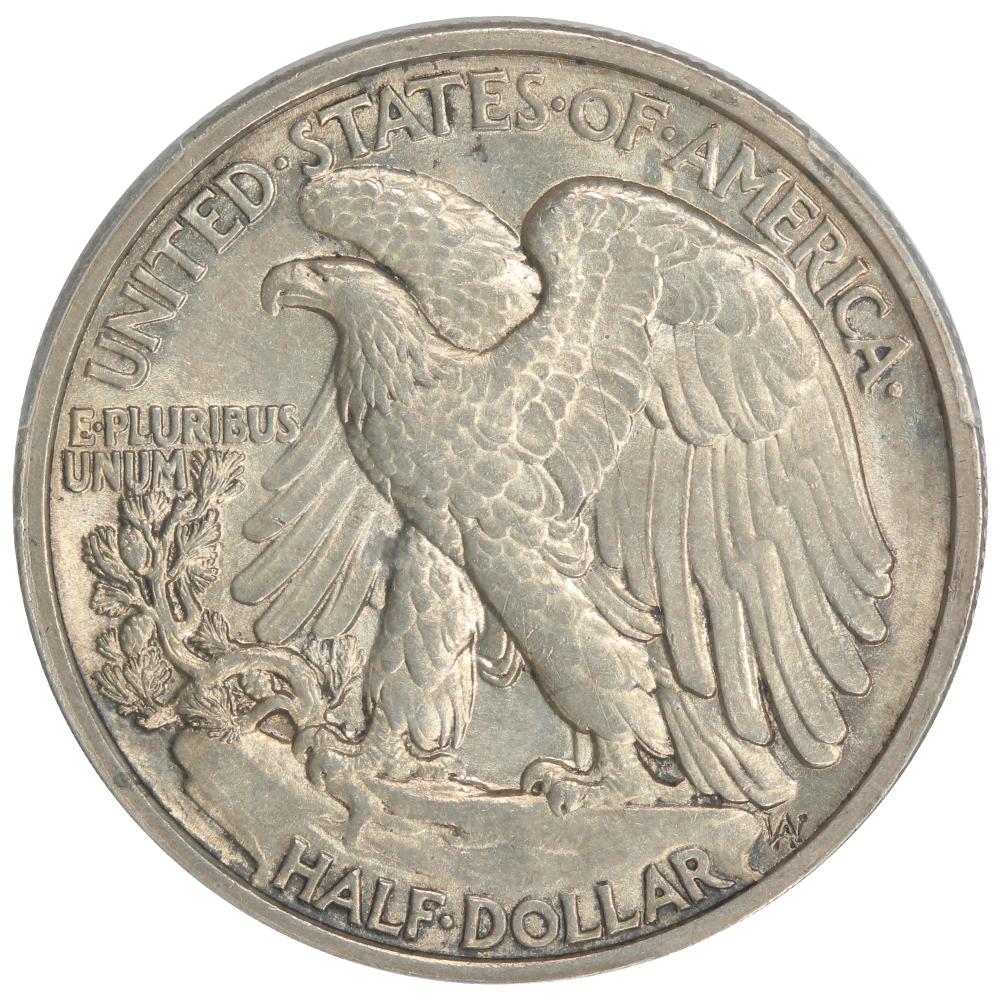 image for: 1920 50c PCGS AU58