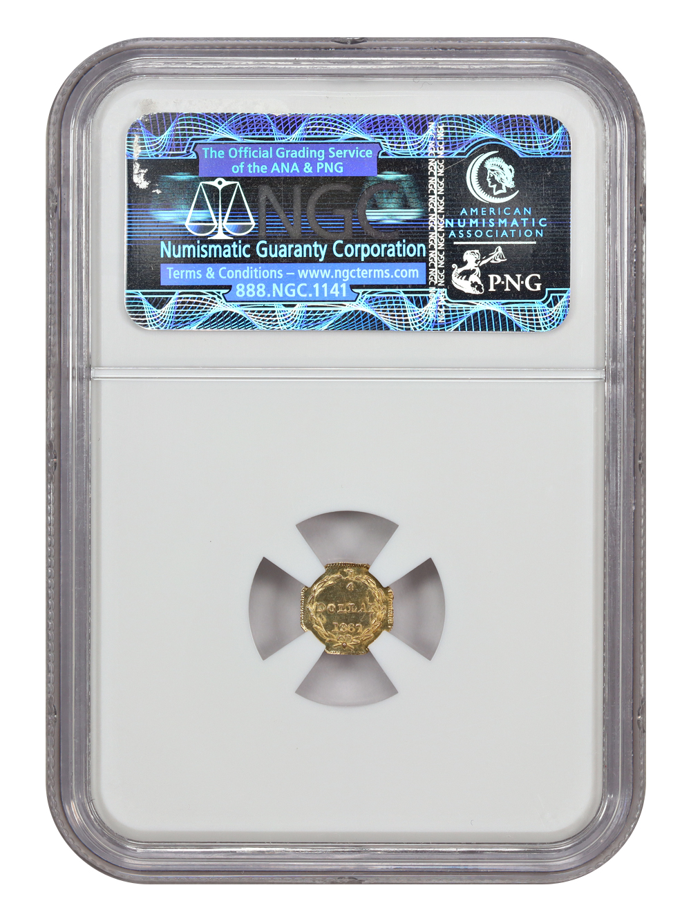 image for: 1867 BG-709 25c NGC MS66