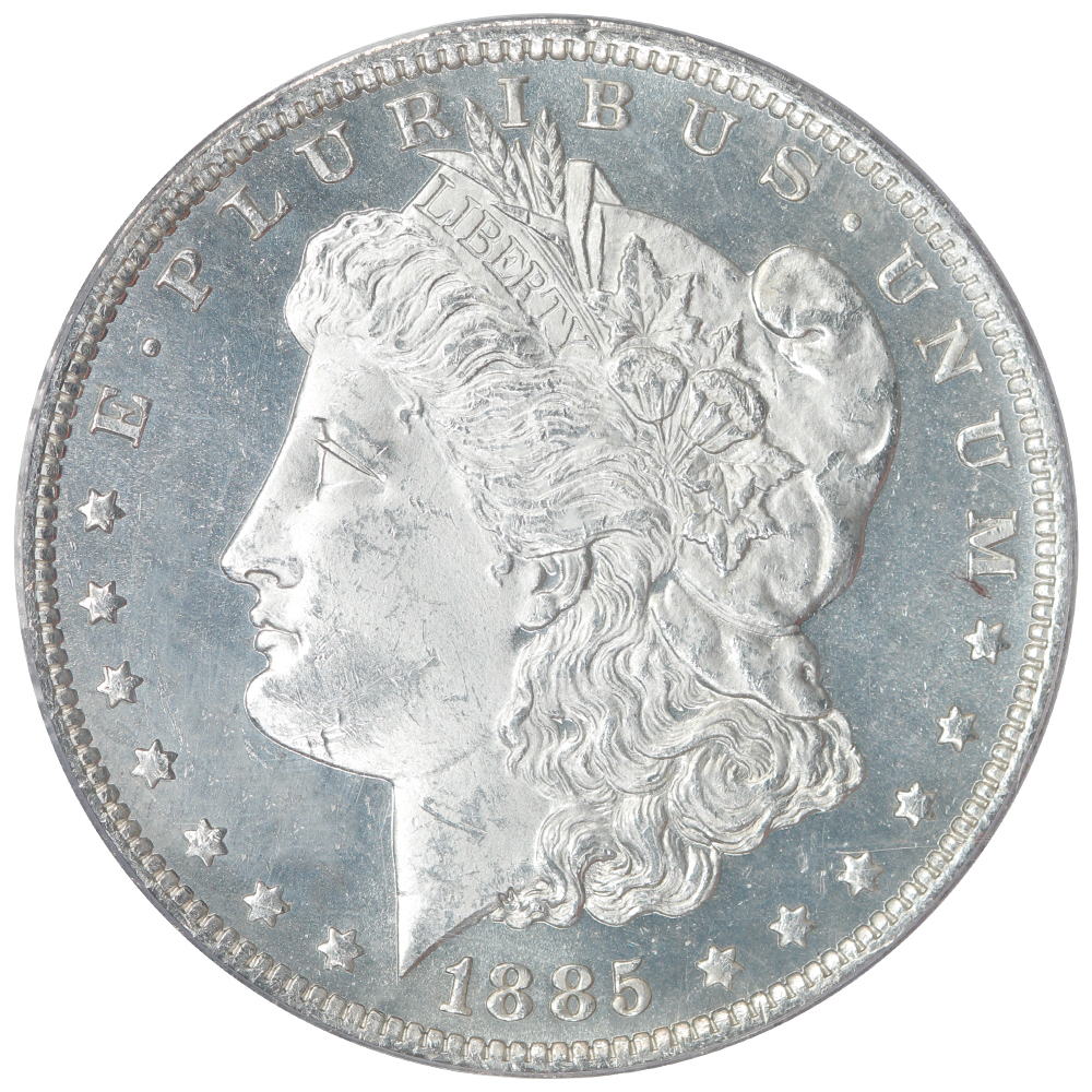 thumbnail for: 1885-O $1  PCGS MS63 DMPL