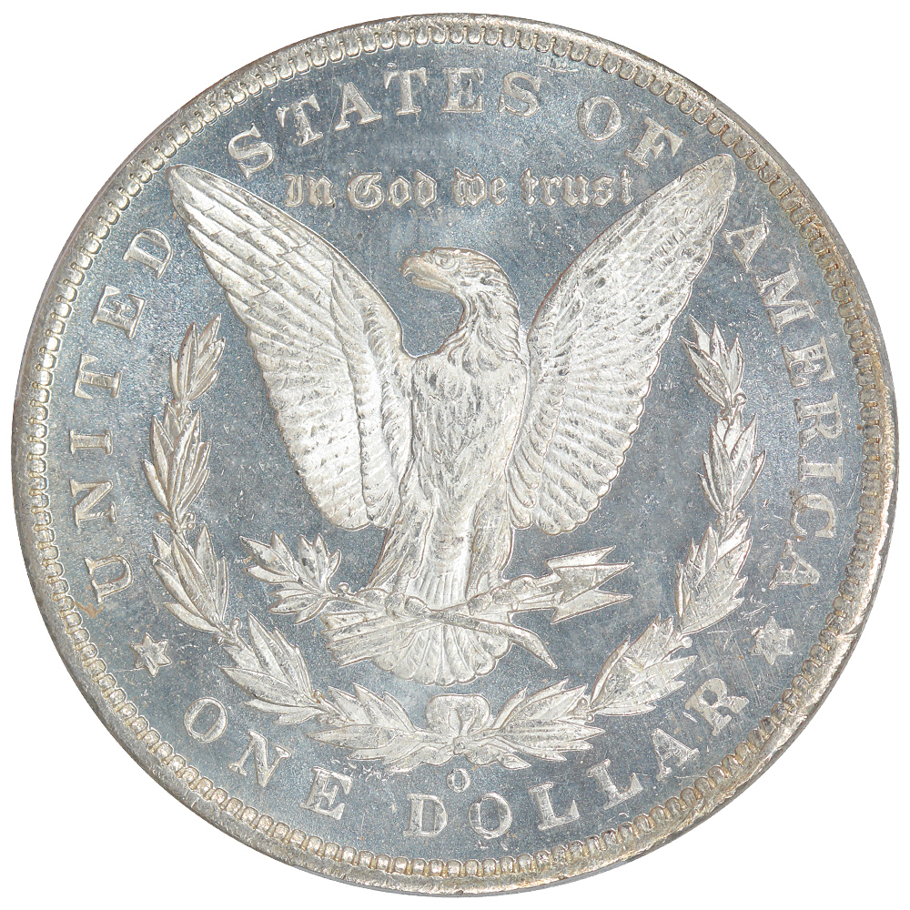 image for: 1890-O $1  PCGS MS63 DMPL