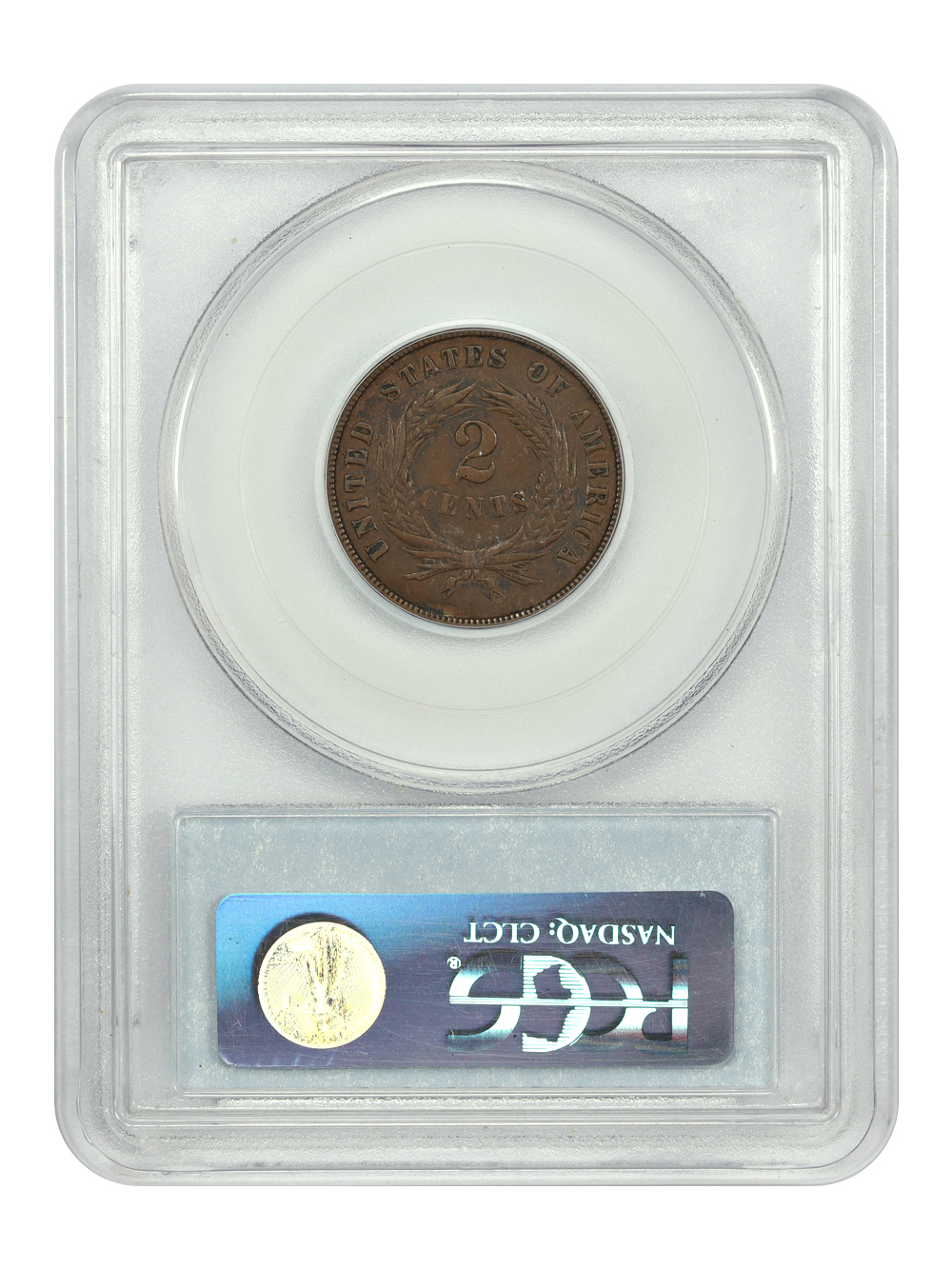 image for: 1872 2c PCGS XF40 BN