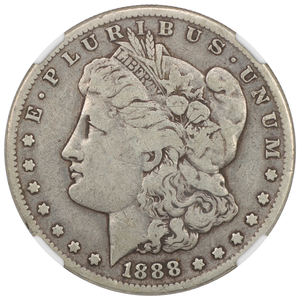 image for: 1888-S $1  NGC F15